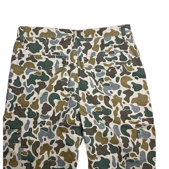 Madewell High Rise Cargo Camo Pants - Picture 4 of 10